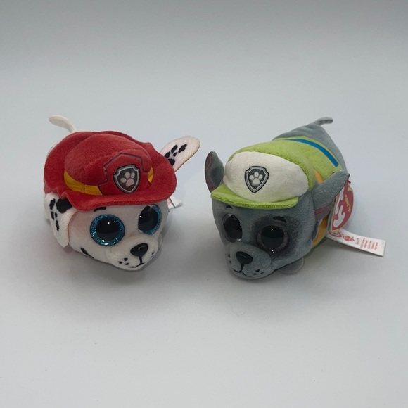 Paw Patrol Stackable Ty Beanie Boos Bundle - Picture 1 of 12